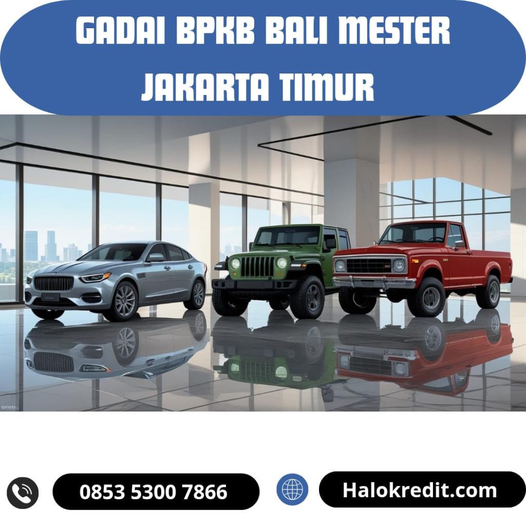 Gadai BPKB Bali Mester Jakarta Timur
