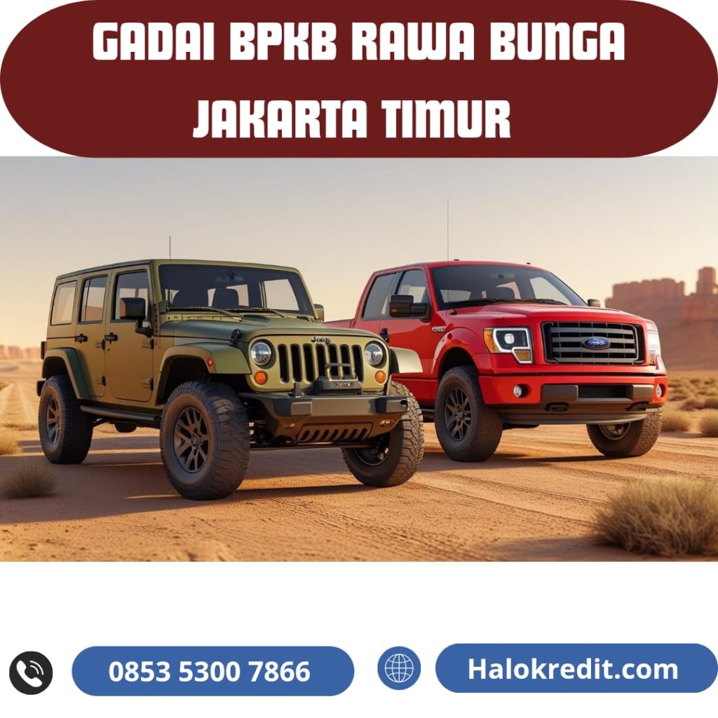 Gadai BPKB Rawa Bunga Jakarta Timur