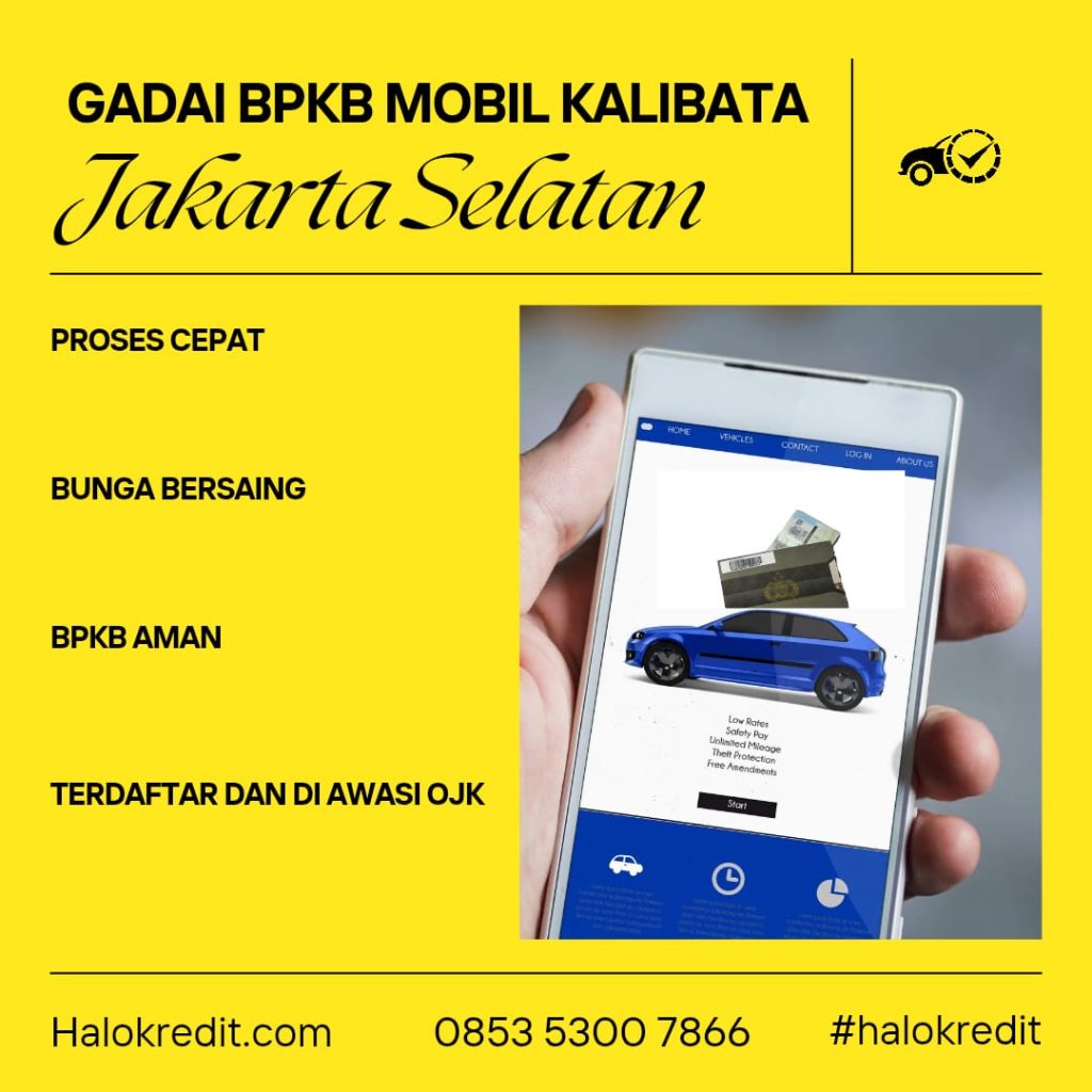 Gadai BPKB Mobil Kalibata Jakarta Selatan