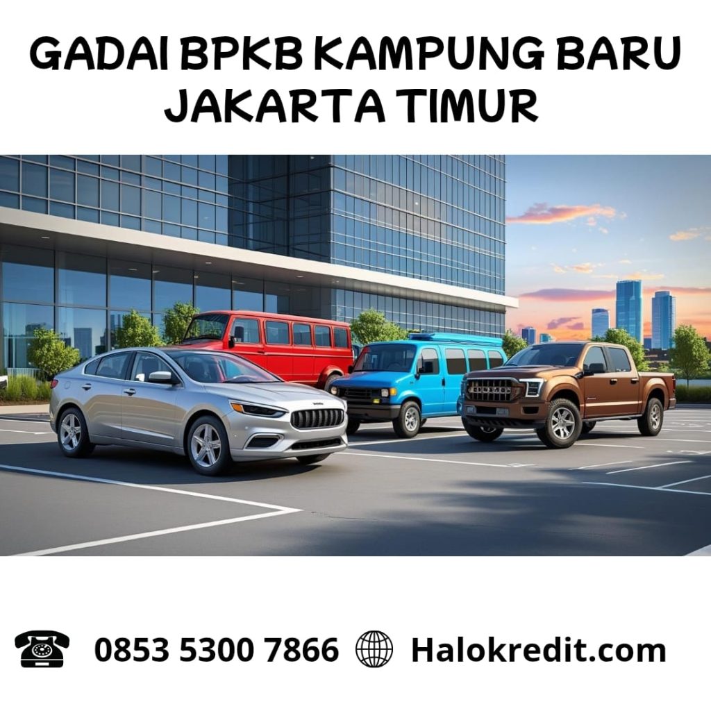 Gadai BPKB Kampung Baru Jakarta Timur