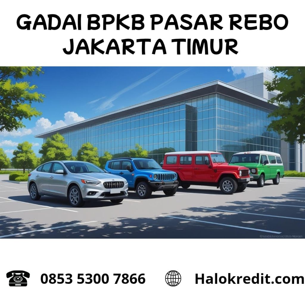 Gadai BPKB Pasar Rebo Jakarta Timur