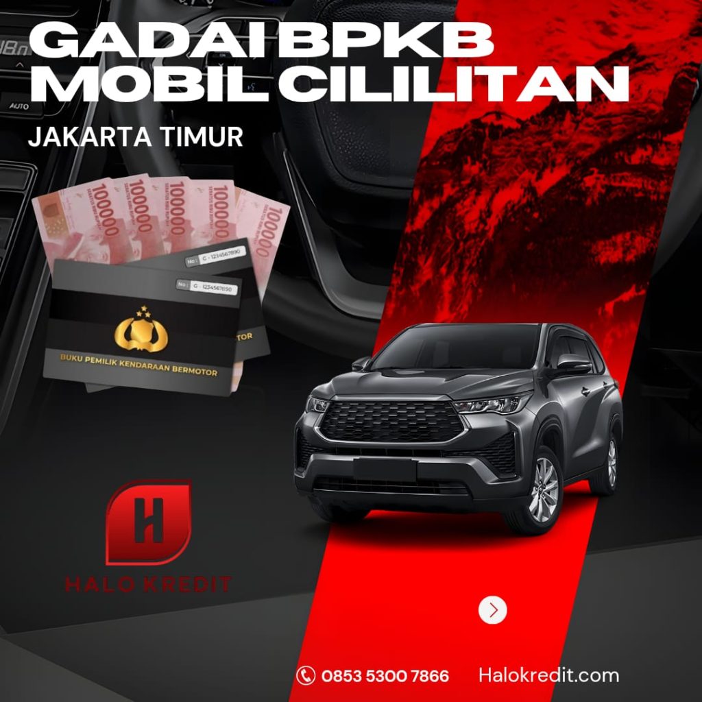 Gadai BPKB Mobil Cililitan Jakarta Timur