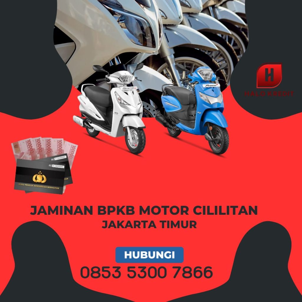 Jaminan BPKB Motor Cililitan Jakarta Timur