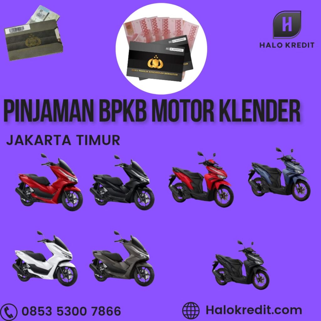 Pinjaman BPKB Motor Klender Jakarta Timur