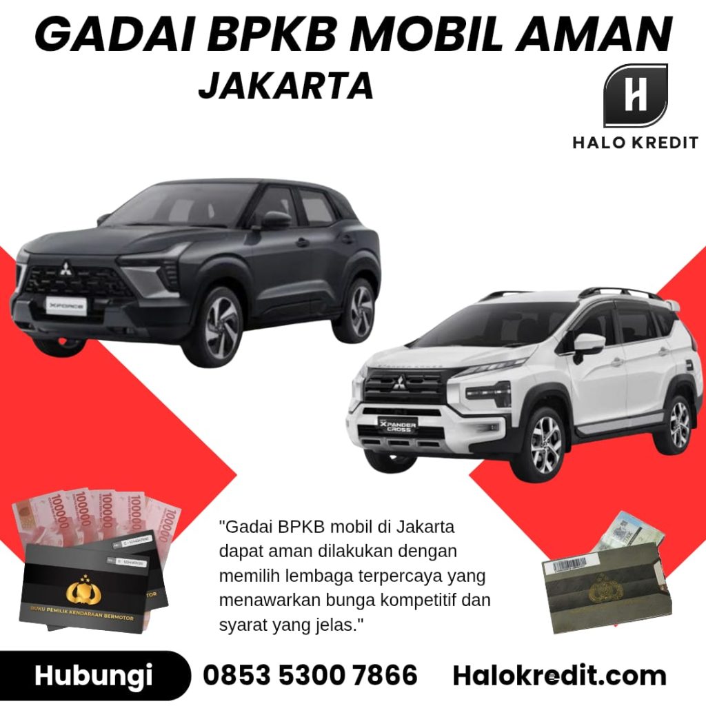 Gadai BPKB Mobil Aman Jakarta