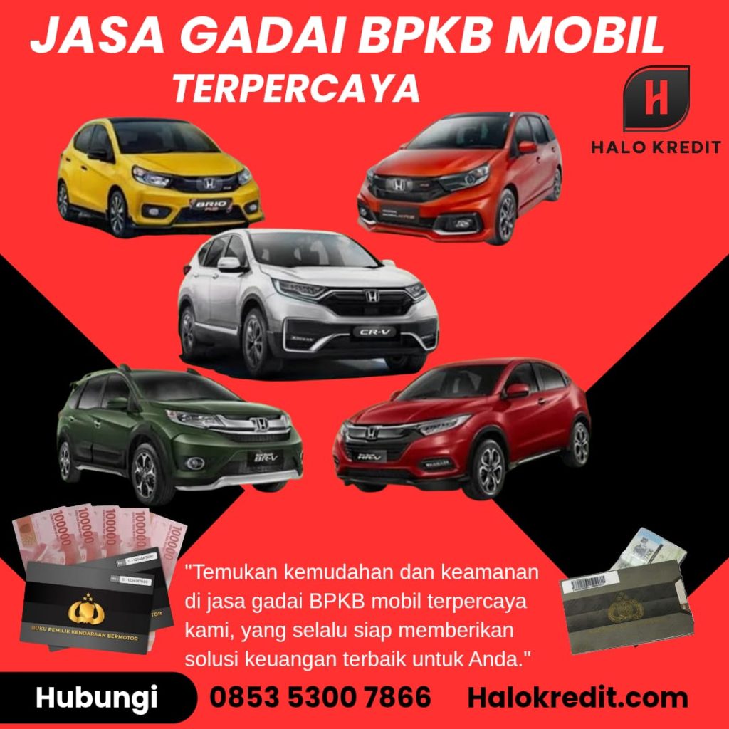 Jasa Gadai BPKB Mobil Terpercaya