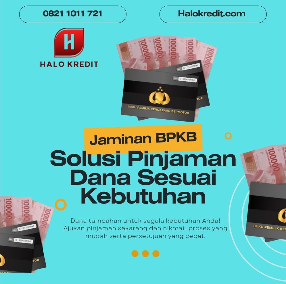 Ajukan Pinjaman Jaminan BPKB