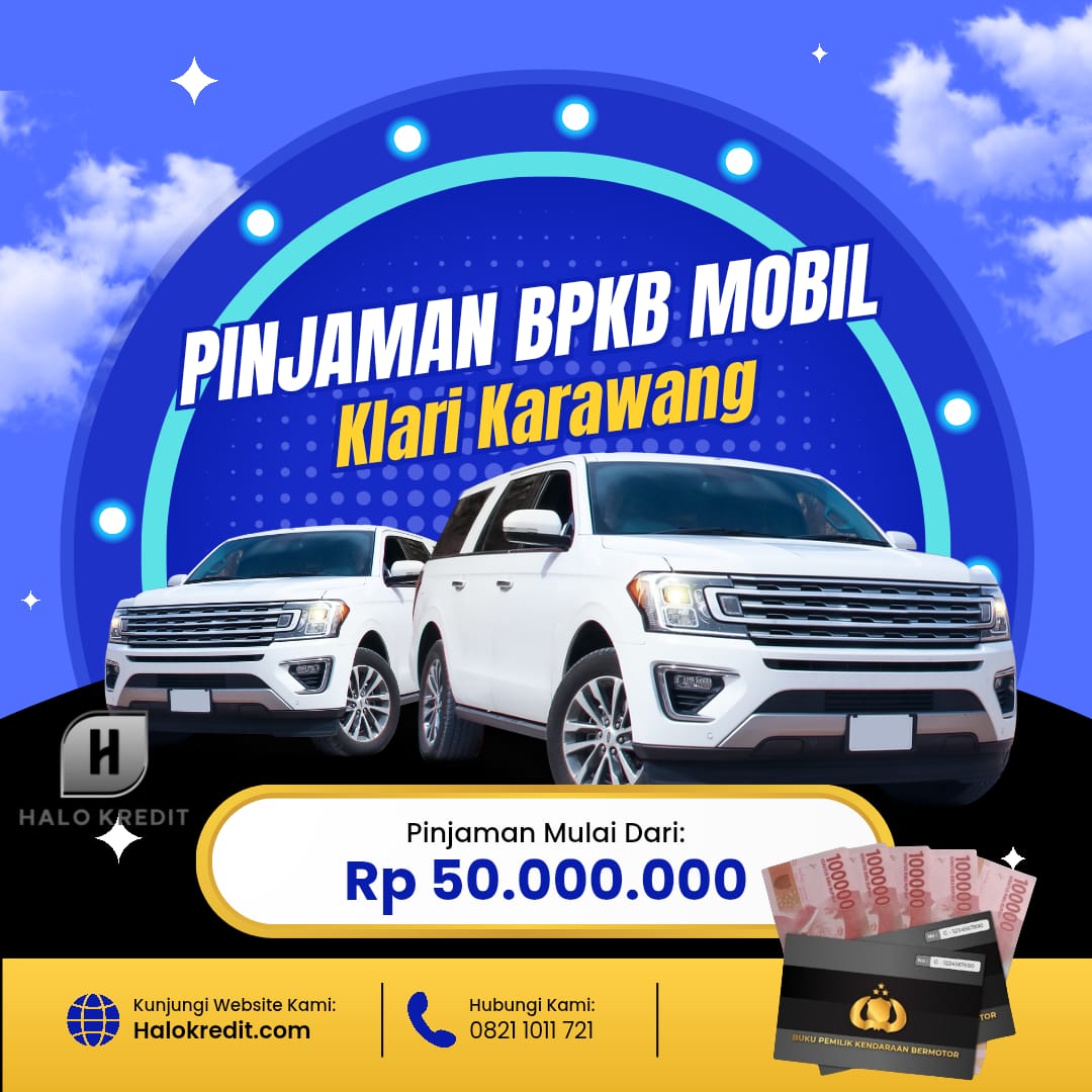 Pinjaman BPKB Mobil Klari Karawang