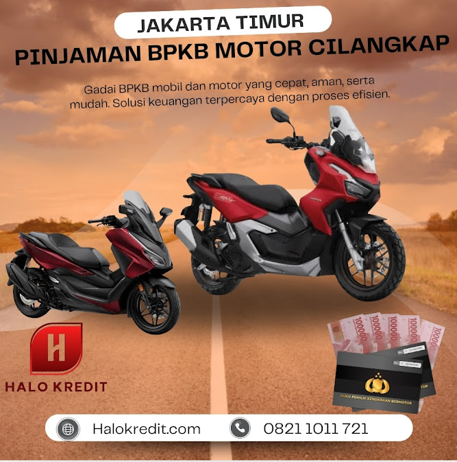 Pinjaman BPKB Motor Cilangkap Jakarta Timur