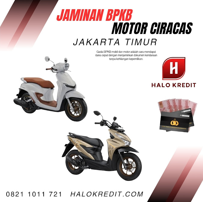 Jaminan BPKB Motor Ciracas Jakarta Timur