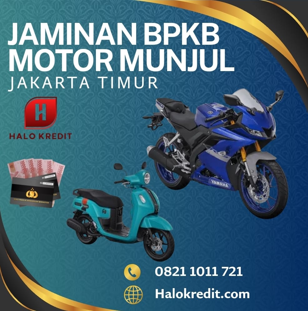 Jaminan BPKB Motor Munjul Jakarta Timur